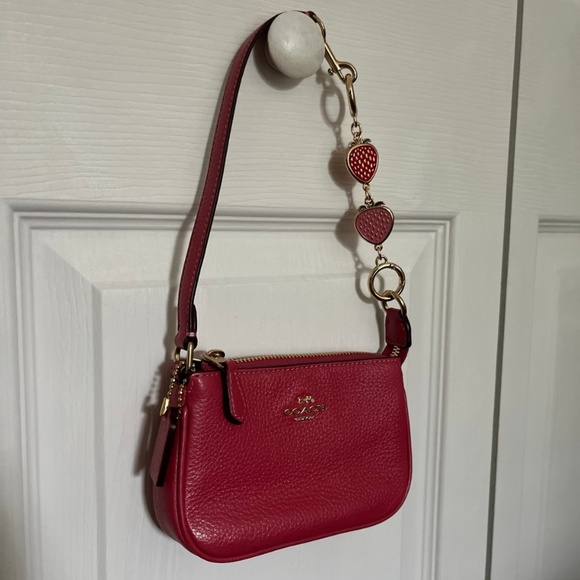Coach | Bags | Coach Nolita 5 With Strawberry Strap Extender | Poshmark